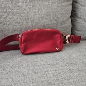 lululemon athletica Vibrant Red Belt Bag